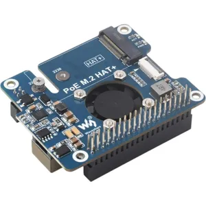 WaveShare PCIe auf M.2 SSD HAT+ mit PoE für Raspberry Pi 5 (HAT)